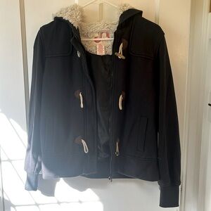 Women’s Op hooded jacket with hook and eye closure, Medium